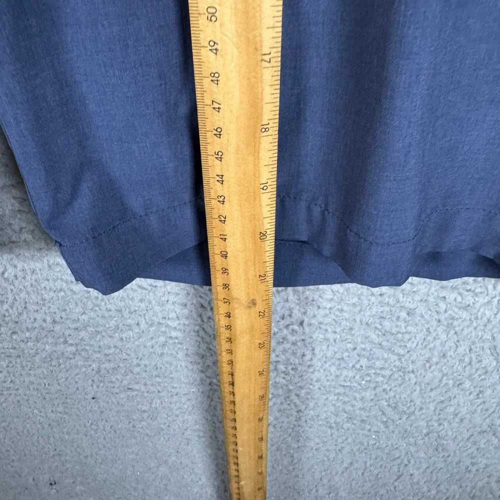 Peter Millar Mens‎ Navy Blue Performance Golf Shorts Size 36 Crown Sport Stretch